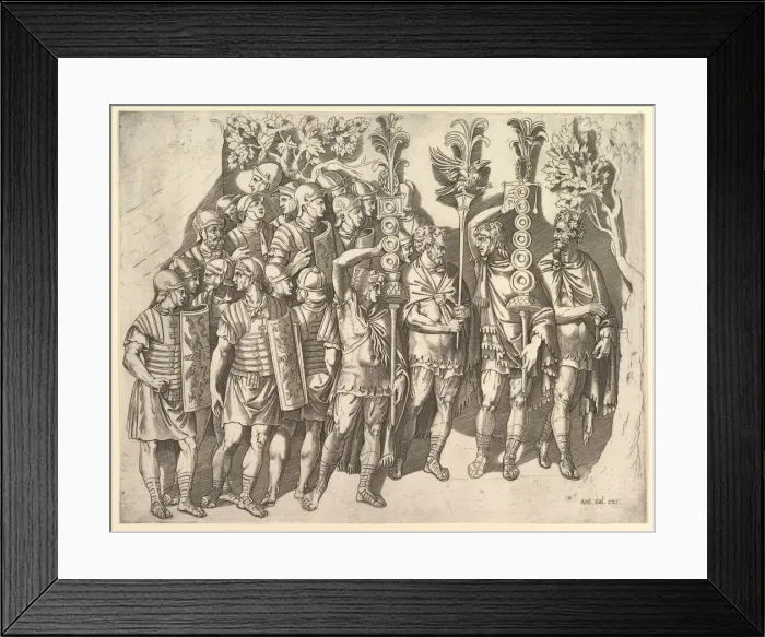Framed Print : Speculum Romanae Magnificentiae: A Roman Legion (from Trajans Column), 16th century Framed Print : Speculum Romanae Magnificentiae: A Roman Legion (from Trajans Column), 16th century