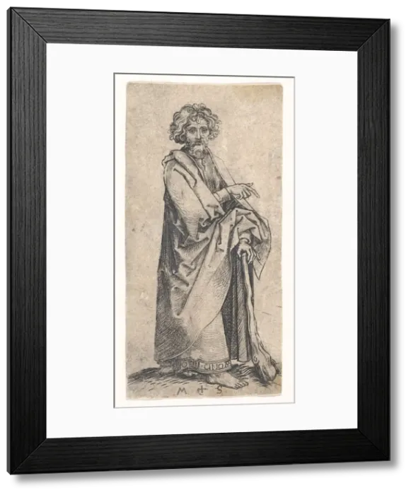 Framed Print : St. James the Less, ca. 1435-1491. Creator: Martin Schongauer Framed Print : St. James the Less, ca. 1435-1491. Creator: Martin Schongauer