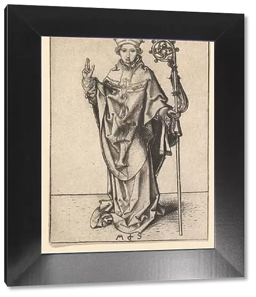 Bishop Saint, ca. 1435-1491. Creator: Martin Schongauer