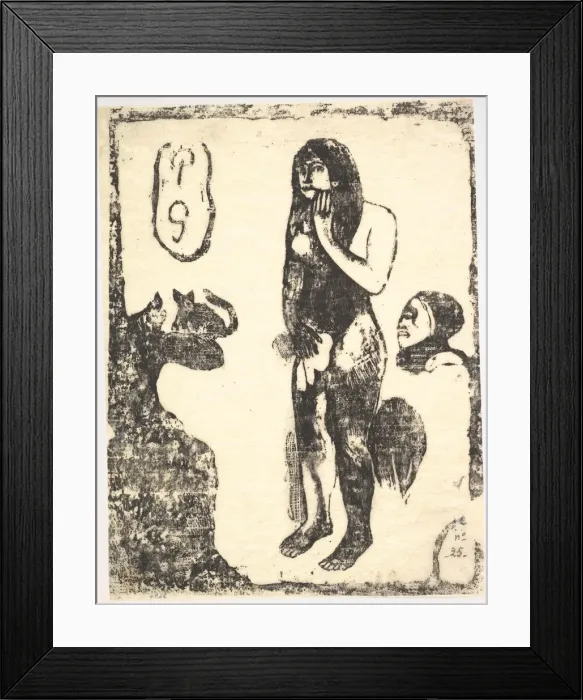 Framed Print : Eve, 1898-99. Creator: Paul Gauguin Framed Print : Eve, 1898-99. Creator: Paul Gauguin