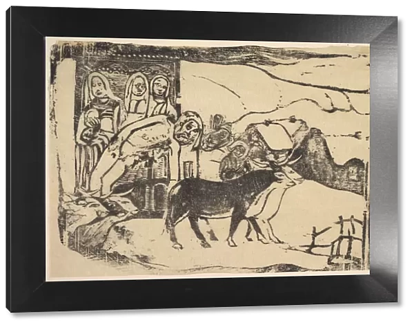 Le Calvarie Breton, 1898-99. Creator: Paul Gauguin