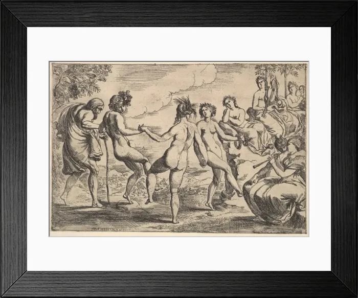 Framed Print : Orpheus, 1610-42. Creator: Pierre Brebiette Framed Print : Orpheus, 1610-42. Creator: Pierre Brebiette
