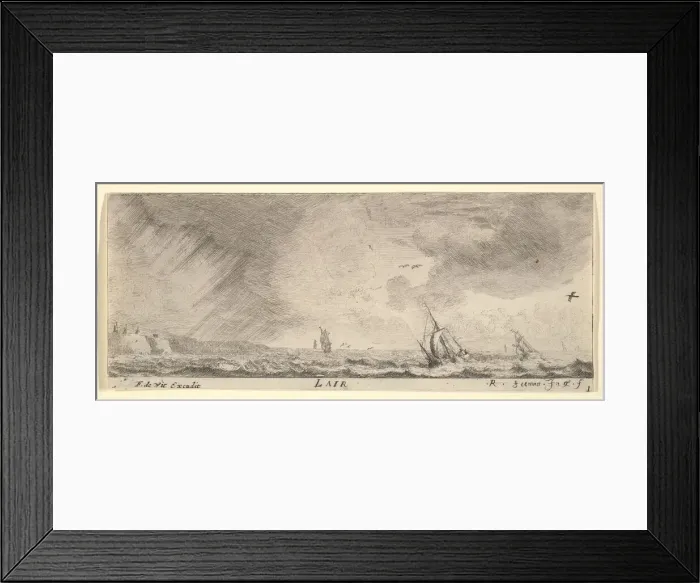 Framed Print : L Air, from The Elements, 17th century. Creator: Reinier Zeeman Framed Print : L Air, from The Elements, 17th century. Creator: Reinier Zeeman