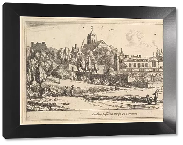 View of Conflans, 17th century. Creator: Reinier Zeeman