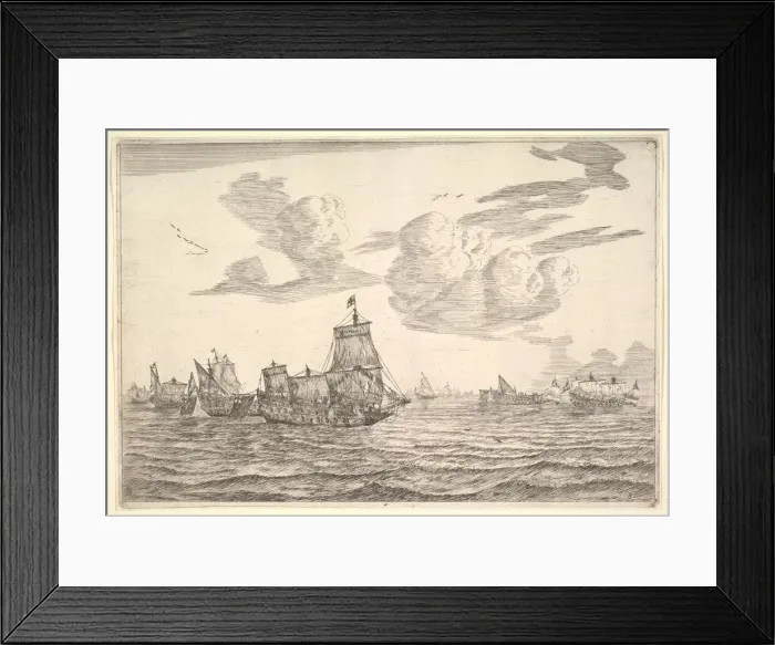 Framed Print : After the Battle, 17th century. Creator: Reinier Zeeman Framed Print : After the Battle, 17th century. Creator: Reinier Zeeman