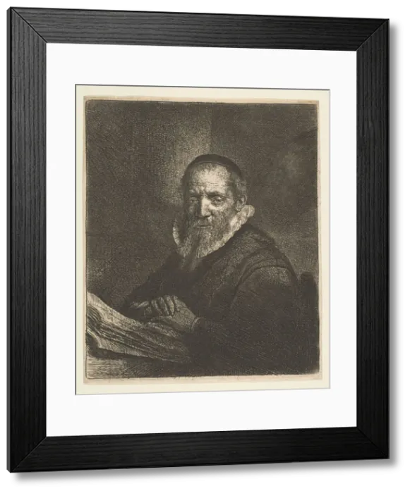 Framed Print : Jan Cornelis Sylvius, 1633. Creator: Rembrandt Harmensz van Rijn Framed Print : Jan Cornelis Sylvius, 1633. Creator: Rembrandt Harmensz van Rijn