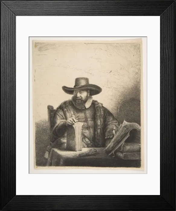 Framed Print : Cornelis Claesz Anslo, Preacher. Creator: Rembrandt Harmensz van Rijn Framed Print : Cornelis Claesz Anslo, Preacher. Creator: Rembrandt Harmensz van Rijn