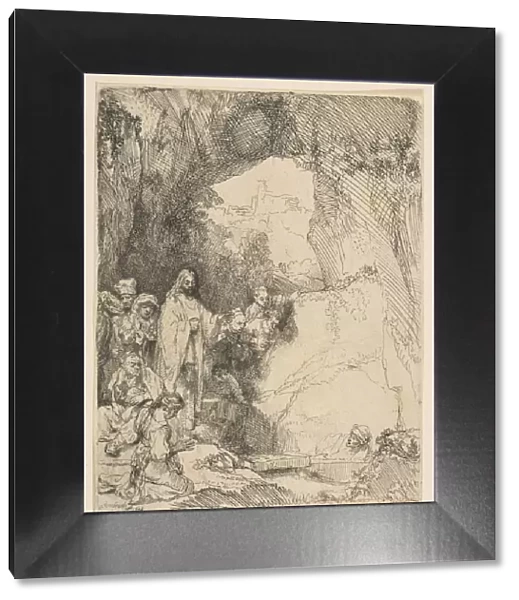 The Raising of Lazarus, small plate, 1642. Creator: Rembrandt Harmensz van Rijn
