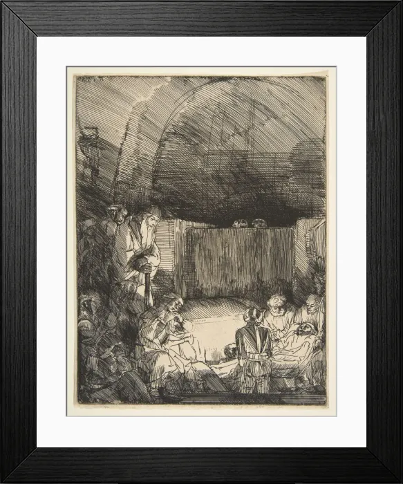 Framed Print : The Entombment, ca. 1654. Creator: Rembrandt Harmensz van Rijn Framed Print : The Entombment, ca. 1654. Creator: Rembrandt Harmensz van Rijn