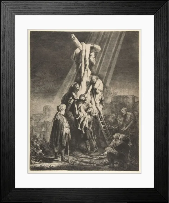 Framed Print : Descent from the Cross, 1633. Creator: Rembrandt Harmensz van Rijn Framed Print : Descent from the Cross, 1633. Creator: Rembrandt Harmensz van Rijn