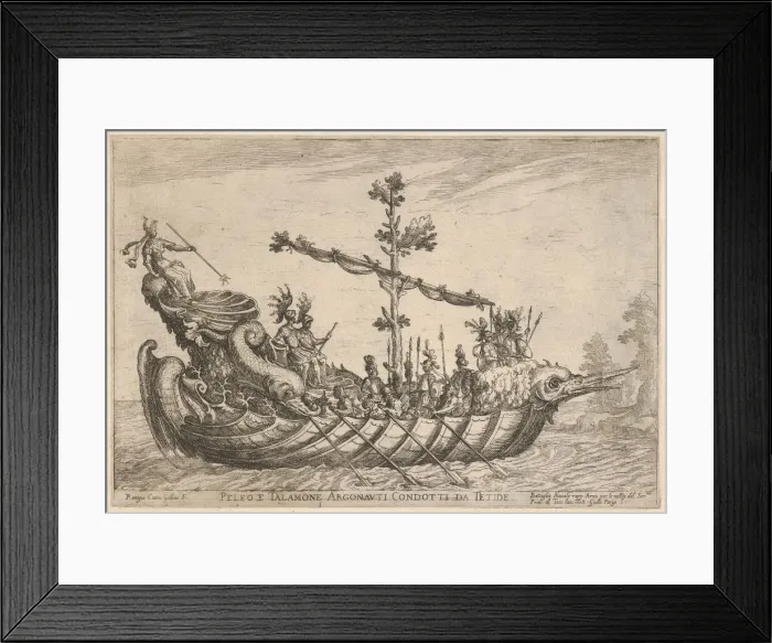 Framed Print : Peleus and Talamon, from the series Vessels of the Argonauts Framed Print : Peleus and Talamon, from the series Vessels of the Argonauts