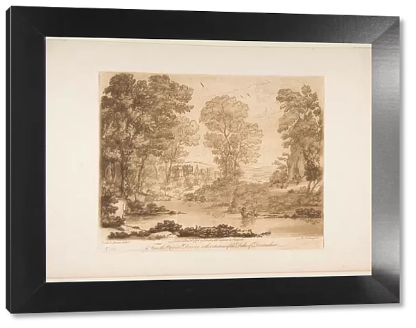 Landscape with Cupid and Psyche, 1776. Creator: Richard Earlom
