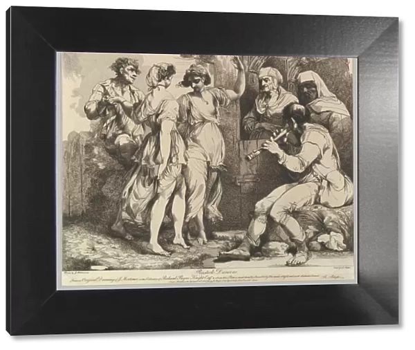 Rustick Dancers, November 9, 1780. Creator: Robert Blyth