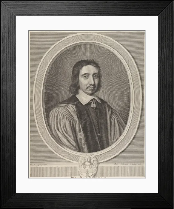 Framed Print : Charles Benoise, 1651. Creator: Robert Nanteuil Framed Print : Charles Benoise, 1651. Creator: Robert Nanteuil