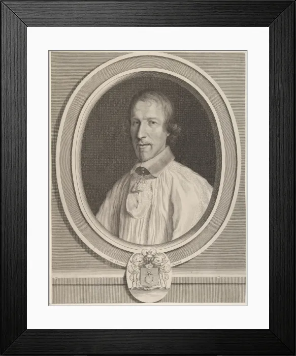 Framed Print : Marc Bochart, ca. 1651. Creator: Robert Nanteuil Framed Print : Marc Bochart, ca. 1651. Creator: Robert Nanteuil
