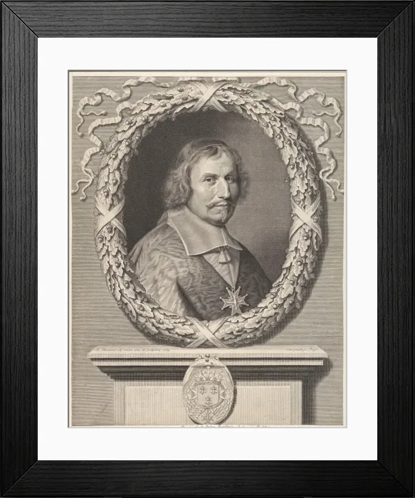 Framed Print : Cardinal Antonio Barberini, 1663. Creator: Robert Nanteuil Framed Print : Cardinal Antonio Barberini, 1663. Creator: Robert Nanteuil