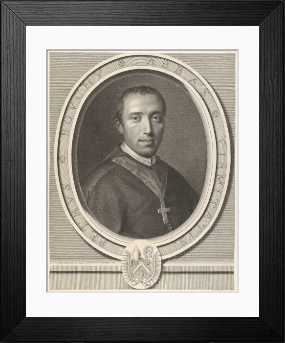 Framed Print : Pierre Bouchu, 1669. Creator: Robert Nanteuil Framed Print : Pierre Bouchu, 1669. Creator: Robert Nanteuil