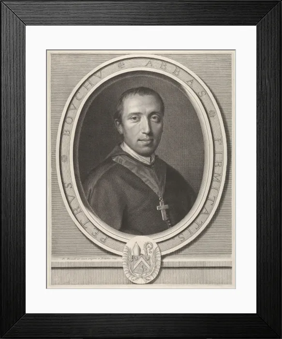 Framed Print : Pierre Bouchu, 1669. Creator: Robert Nanteuil Framed Print : Pierre Bouchu, 1669. Creator: Robert Nanteuil