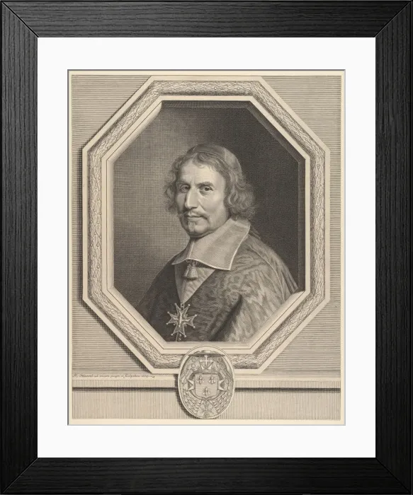 Framed Print : Cardinal Antonio Barberini, 1664. Creator: Robert Nanteuil Framed Print : Cardinal Antonio Barberini, 1664. Creator: Robert Nanteuil