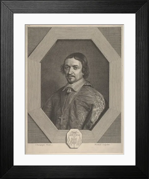 Framed Print : Victor Bouthillier, 1651. Creator: Robert Nanteuil Framed Print : Victor Bouthillier, 1651. Creator: Robert Nanteuil