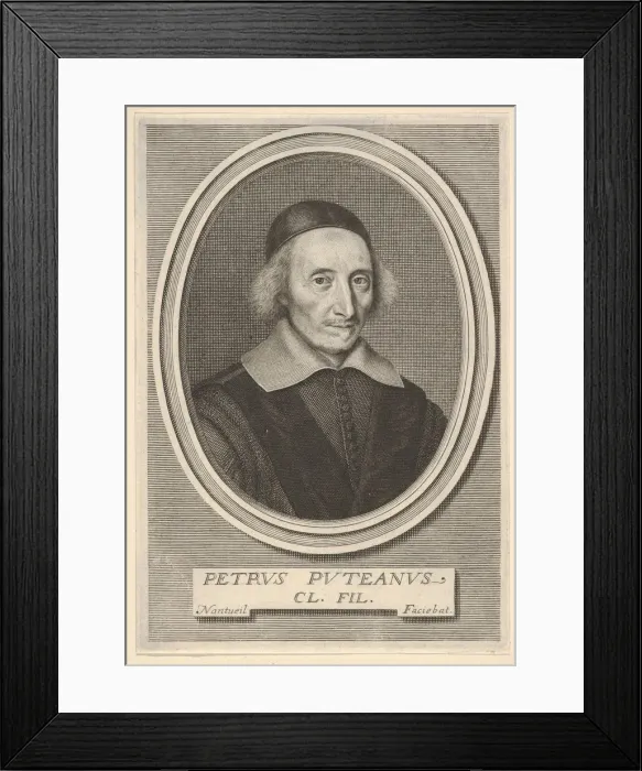 Framed Print : Pierre Dupuy, ca. 1651. Creator: Robert Nanteuil Framed Print : Pierre Dupuy, ca. 1651. Creator: Robert Nanteuil