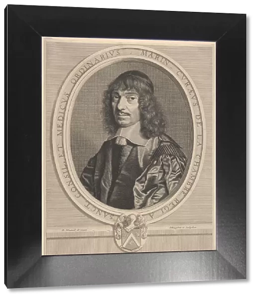 Marin Cureau de La Chambre, ca. 1656. Creator: Robert Nanteuil