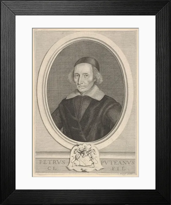 Framed Print : Pierre Dupuy, ca. 1648. Creator: Robert Nanteuil Framed Print : Pierre Dupuy, ca. 1648. Creator: Robert Nanteuil