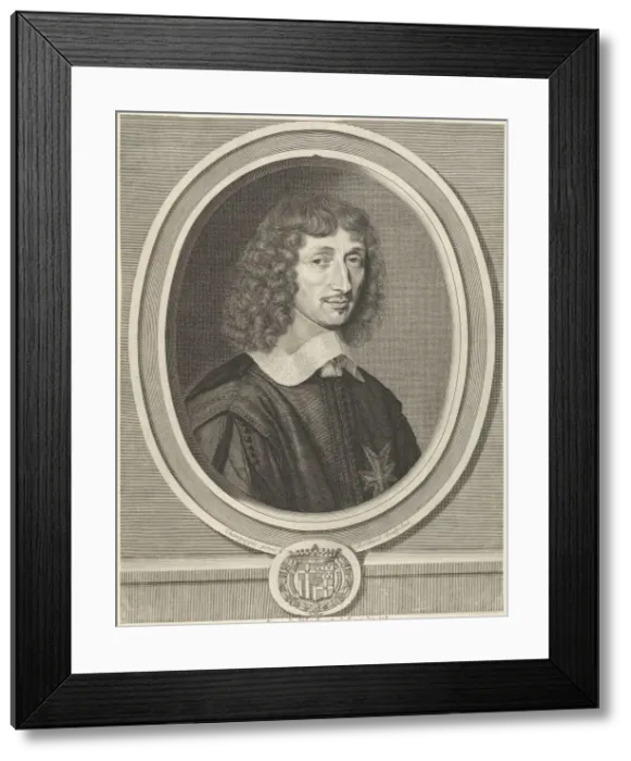 Framed Print : Henri de Guenegaud, ca. 1654. Creator: Robert Nanteuil Framed Print : Henri de Guenegaud, ca. 1654. Creator: Robert Nanteuil