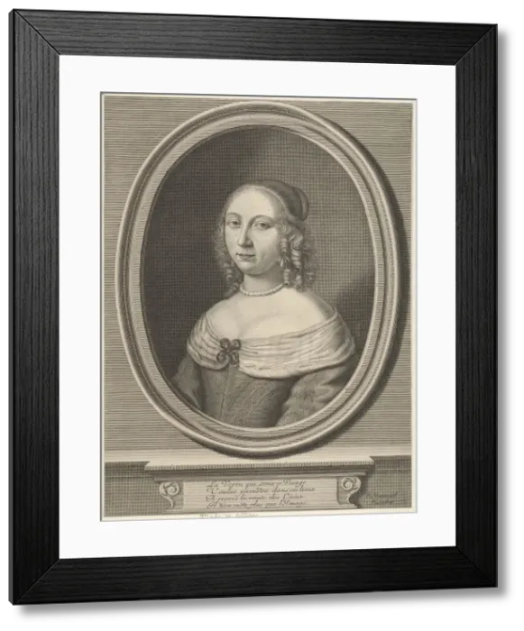 Framed Print : Madame de Gillier (Marie Jolly), ca. 1652. Creator: Robert Nanteuil Framed Print : Madame de Gillier (Marie Jolly), ca. 1652. Creator: Robert Nanteuil