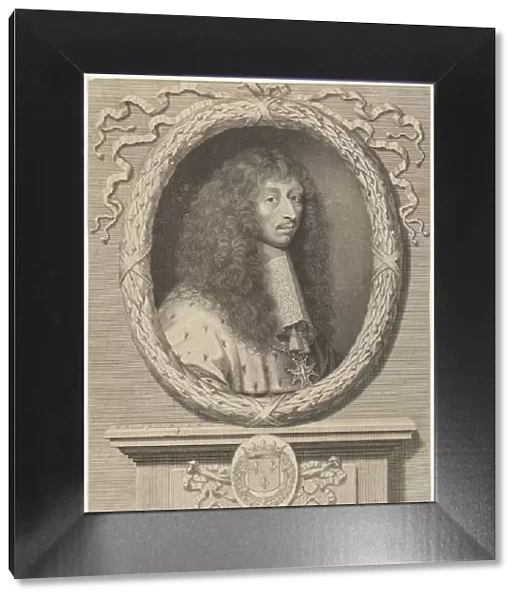 Louis II de Bourbon, Prince de Conde, 1662. Creator: Robert Nanteuil