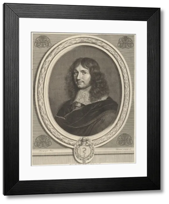 Framed Print : Jean-Baptiste Colbert, 1662. Creator: Robert Nanteuil Framed Print : Jean-Baptiste Colbert, 1662. Creator: Robert Nanteuil