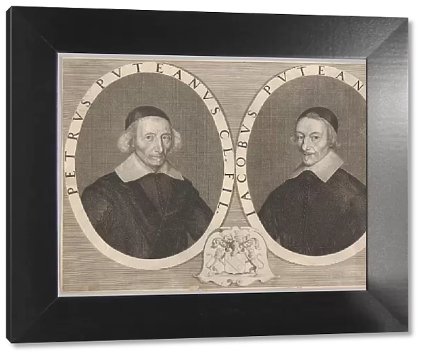Double Portrait of Pierre and Jacques Dupuy, ca. 1648-49. Creator: Robert Nanteuil
