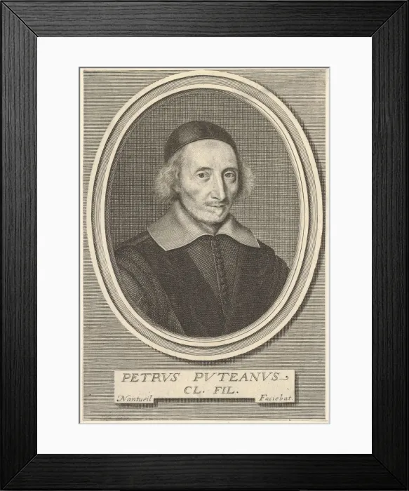 Framed Print : Pierre Dupuy, ca. 1648. Creator: Robert Nanteuil Framed Print : Pierre Dupuy, ca. 1648. Creator: Robert Nanteuil
