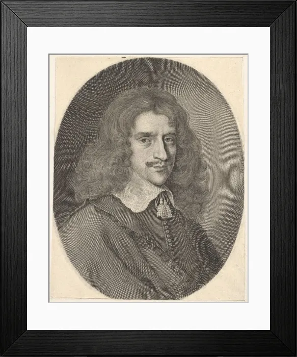 Framed Print : Louis Hesselin, ca. 1650. Creator: Robert Nanteuil Framed Print : Louis Hesselin, ca. 1650. Creator: Robert Nanteuil