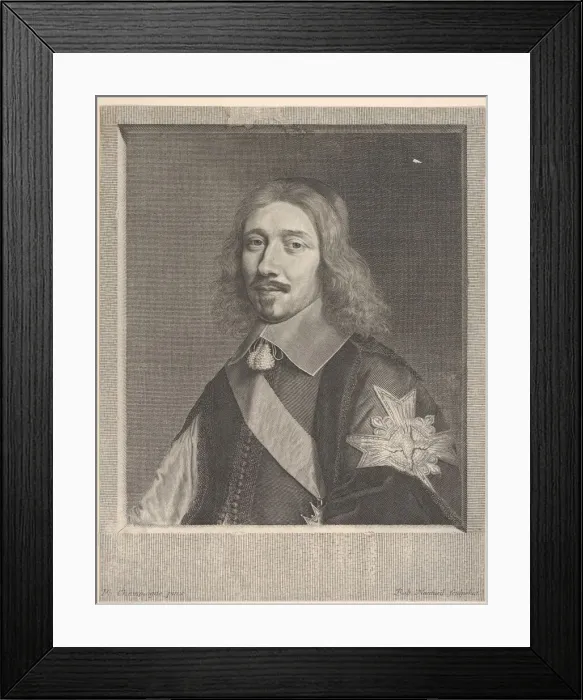 Framed Print : Michel IV Le Tellier (Le Chancelier), 1653. Creator: Robert Nanteuil Framed Print : Michel IV Le Tellier (Le Chancelier), 1653. Creator: Robert Nanteuil