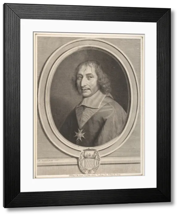 Framed Print : Philbert-Emmanuel de Beaumanoir de Lavardin, 1666. Creator: Robert Nanteuil Framed Print : Philbert-Emmanuel de Beaumanoir de Lavardin, 1666. Creator: Robert Nanteuil