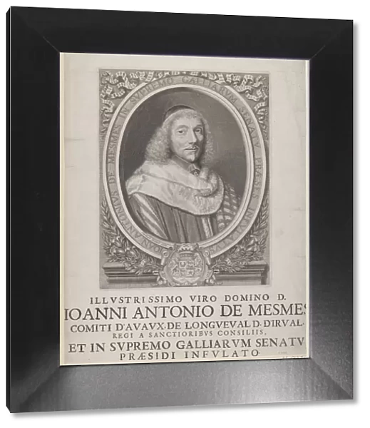 Jean-Antoine de Mesmes, 1658. Creator: Robert Nanteuil