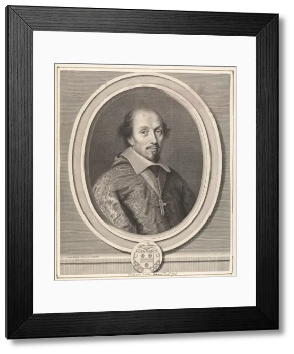 Framed Print : Francois Mallier du Houssay, ca. 1656. Creator: Robert Nanteuil Framed Print : Francois Mallier du Houssay, ca. 1656. Creator: Robert Nanteuil