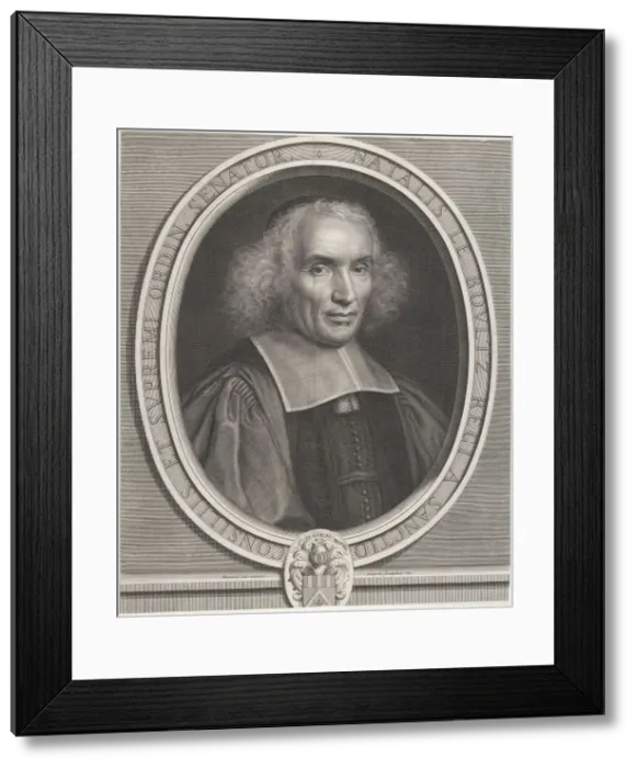 Framed Print : Noel Le Boultz, ca. 1671. Creator: Robert Nanteuil Framed Print : Noel Le Boultz, ca. 1671. Creator: Robert Nanteuil