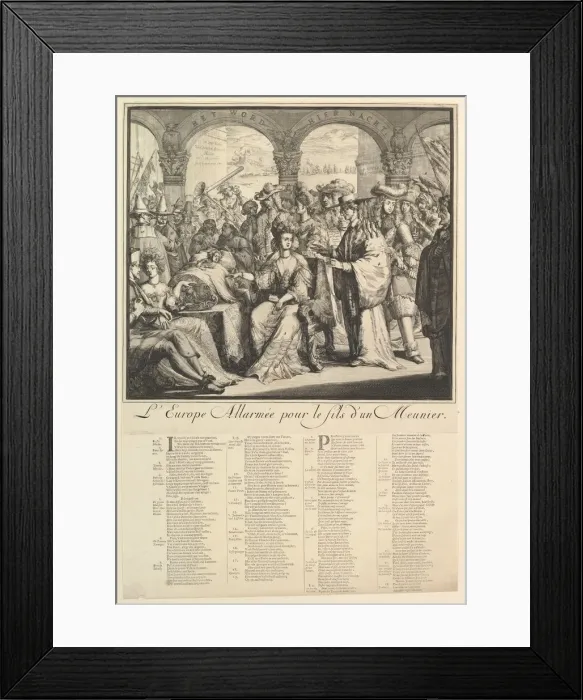 Framed Print : L Europe Allarmee. n. d. Creator: Romeyn de Hooghe Framed Print : L Europe Allarmee. n. d. Creator: Romeyn de Hooghe