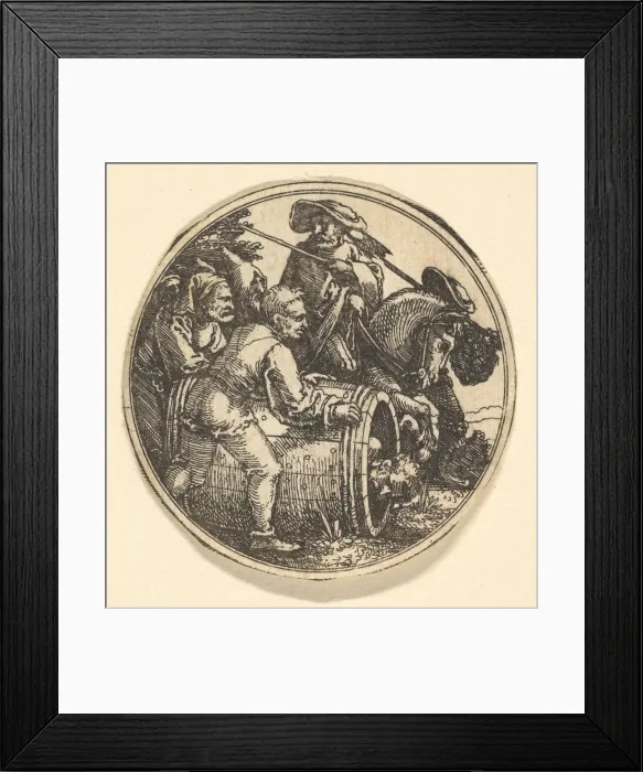 Framed Print : Regulus, 1500-1550. Creator: Sebald Beham Framed Print : Regulus, 1500-1550. Creator: Sebald Beham