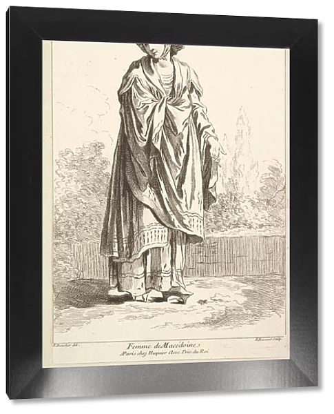 Femme de Macedoine, from Recueil de diverses fig. res etrangeres Inventé