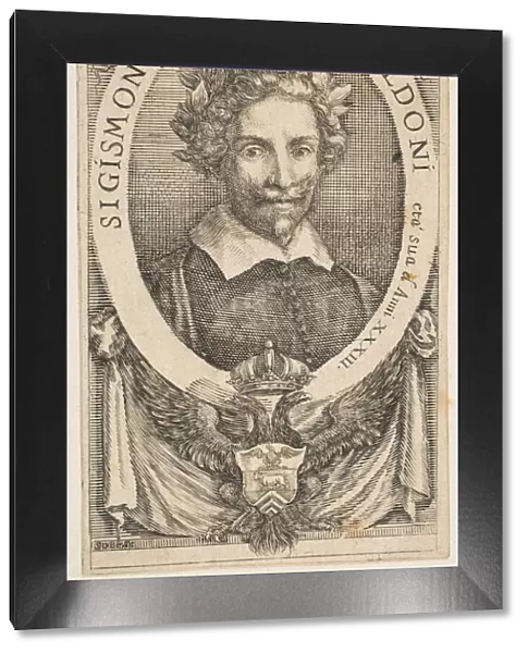 Portrait of the Poet Sigismond Boldoni, 1656. Creator: Stefano della Bella