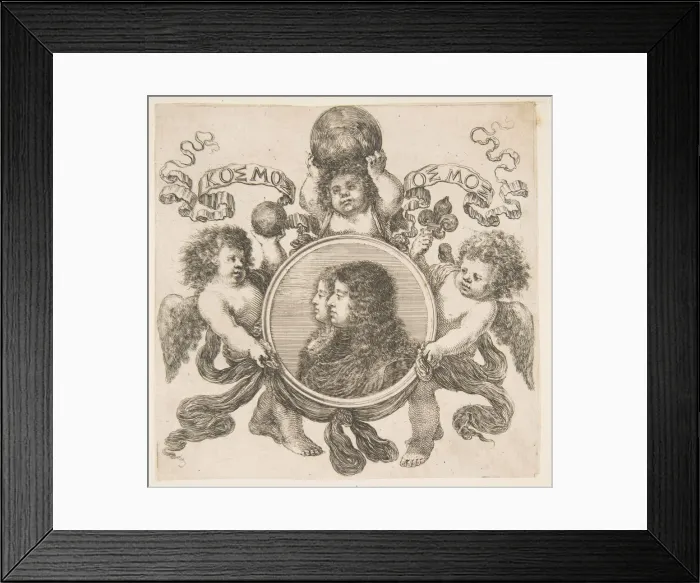 Framed Print : Cosimo de Medici, Prince of Tuscany, and His Wife, Marguerite Louise d Orleans, 1661 Framed Print : Cosimo de Medici, Prince of Tuscany, and His Wife, Marguerite Louise d Orleans, 1661