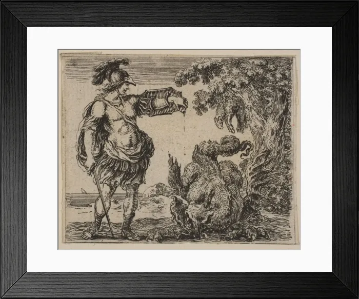 Framed Print : Jason, from Game of Mythology (Jeu de la Mythologie), 1644 Framed Print : Jason, from Game of Mythology (Jeu de la Mythologie), 1644