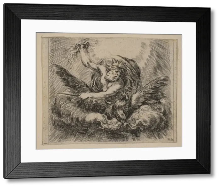 Framed Print : Jupiter, from Game of Mythology (Jeu de la Mythologie), 1644 Framed Print : Jupiter, from Game of Mythology (Jeu de la Mythologie), 1644