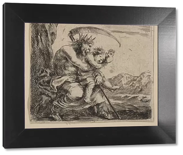 Saturn, from Game of Mythology (Jeu de la Mythologie), 1644