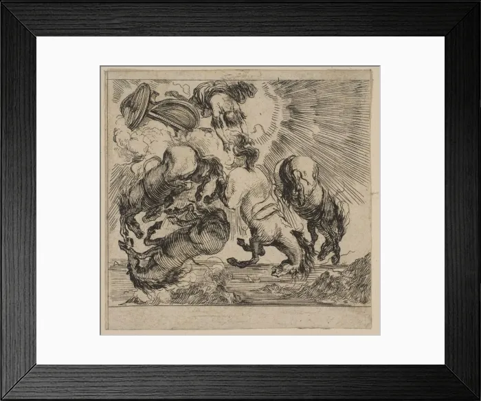 Framed Print : Phaeton, from Game of Mythology (Jeu de la Mythologie), 1644 Framed Print : Phaeton, from Game of Mythology (Jeu de la Mythologie), 1644