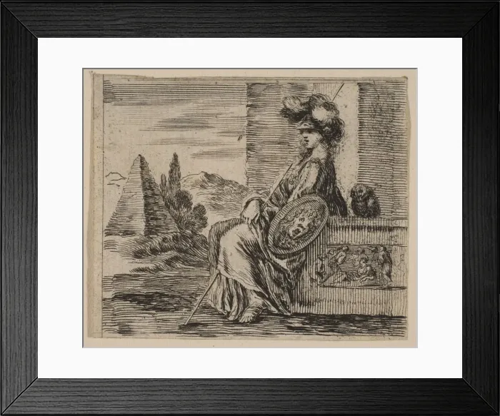 Framed Print : Pallas, from Game of Mythology (Jeu de la Mythologie), 1644 Framed Print : Pallas, from Game of Mythology (Jeu de la Mythologie), 1644
