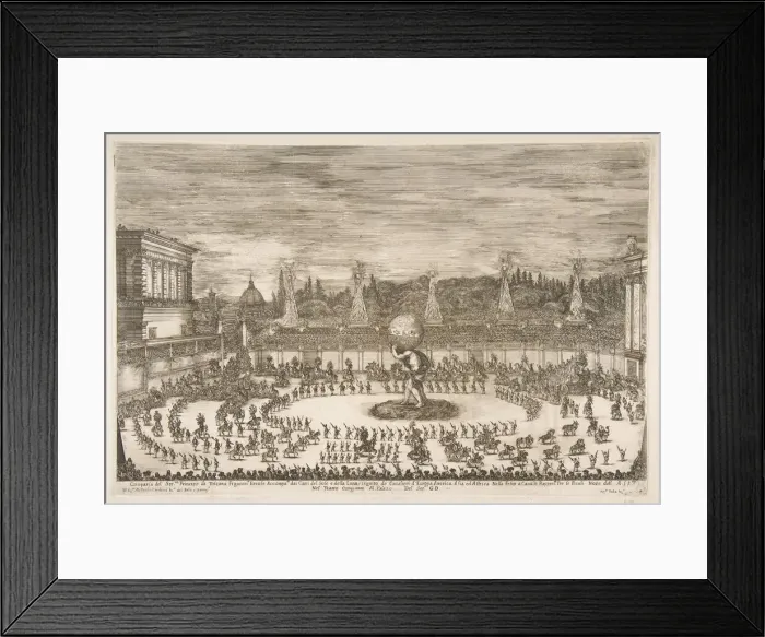 Framed Print : Il Mondo Festeggiante: Entrance of Cosimo III de Medici, 1661 Framed Print : Il Mondo Festeggiante: Entrance of Cosimo III de Medici, 1661